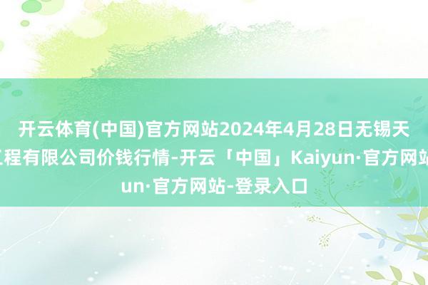 开云体育(中国)官方网站2024年4月28日无锡天鹏菜篮子工程有限公司价钱行情-开云「中国」Kaiyun·官方网站-登录入口